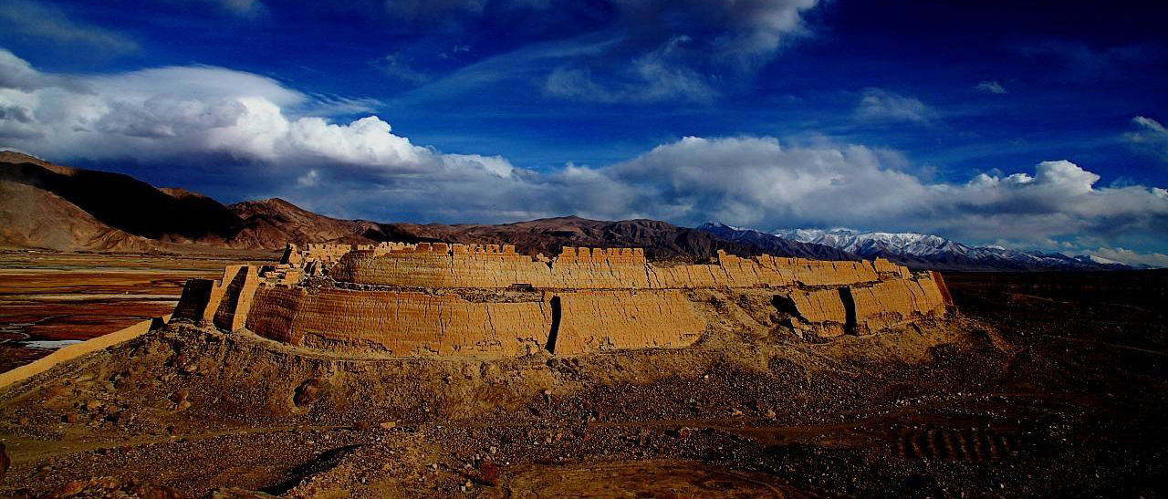 The Stone Fort In Tashkorgan.
